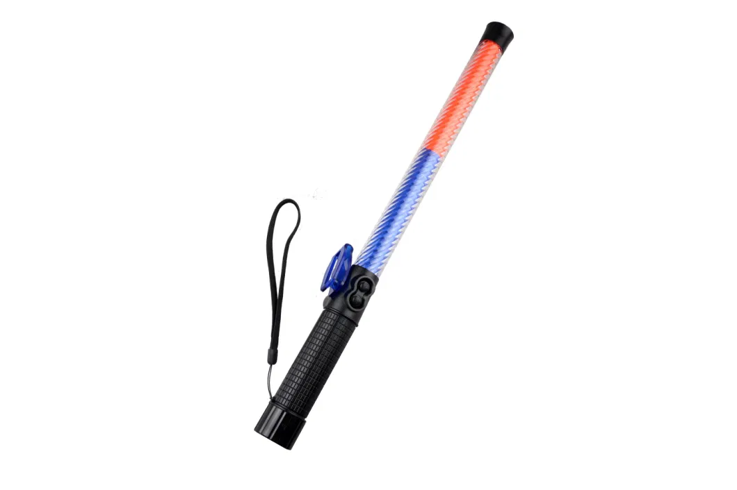 LED Plastic Emergency Flashing Traffic Safety Baton Untuk Railway Road Control 1