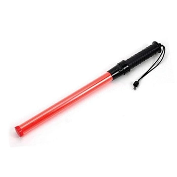 LED Plastic Emergency Flashing Traffic Safety Baton Untuk Railway Road Control 7