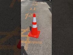 Pegangan Lingkaran Mudah Dibawa Kerucut Lalu Lintas
