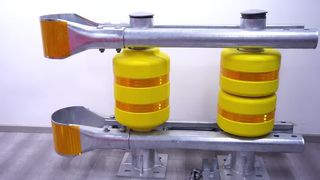 Penghalang Keamanan Pagar Pembatas Jalan Raya W Beam